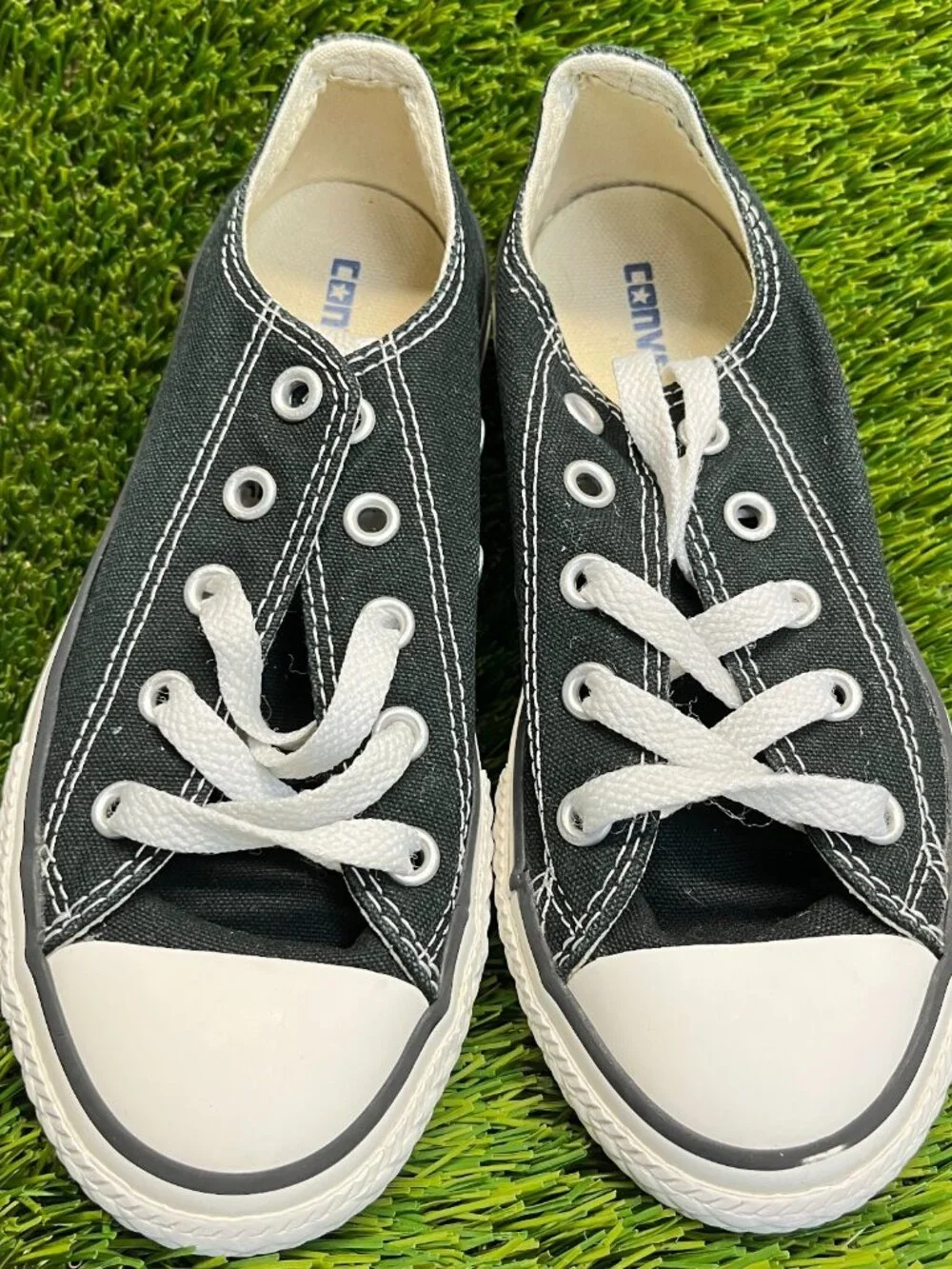 Converse Chuck Taylor All Star Low Boys Size 13C Black Athletic Shoes Sneakers